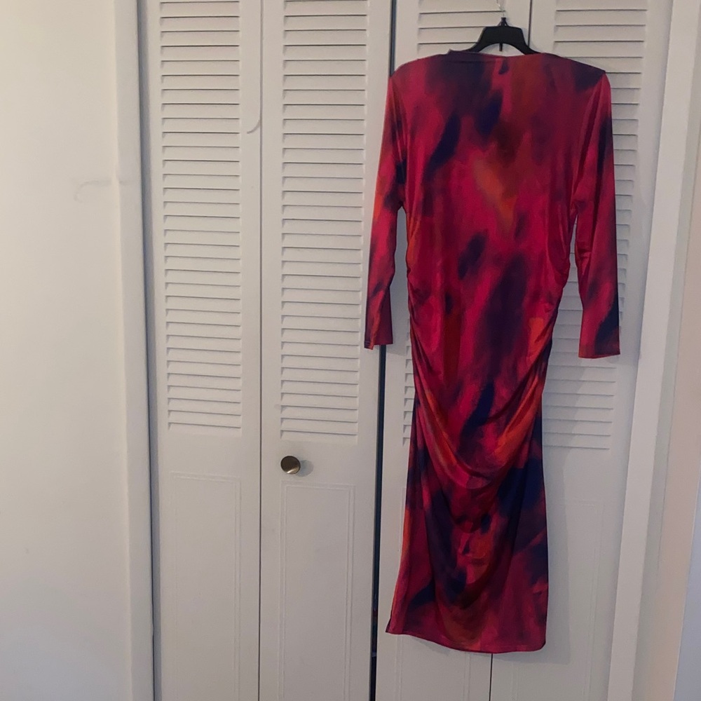 Elegant Multi-Colored Bodycon Dress